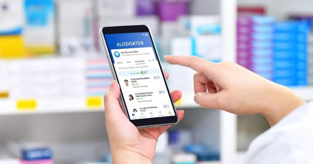
  Alodokter mobile app
