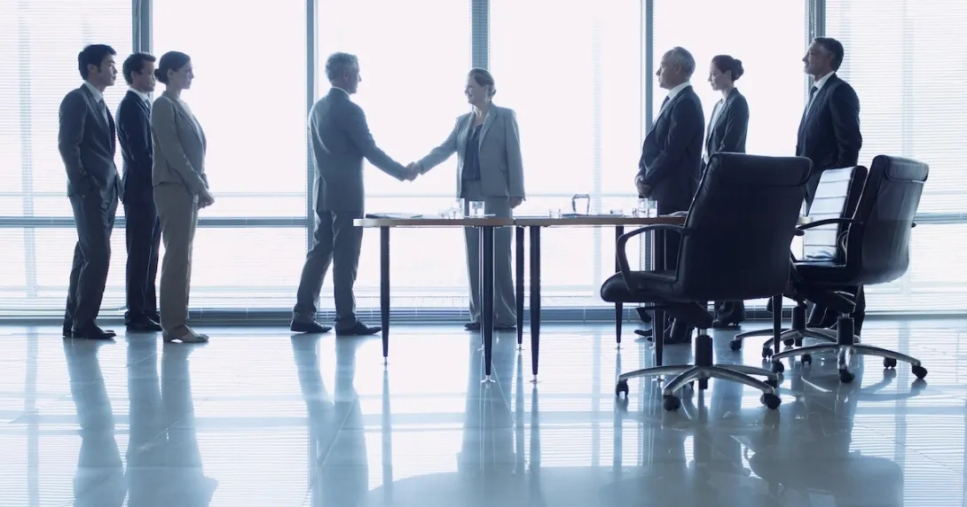 Executives in a conference Executives in a conference